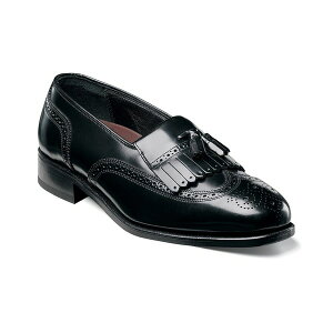 t[VC Y Xb|E[t@[ V[Y Men's Lexington Kiltie Tasseled Wing-Tip Loafer Black