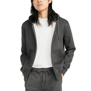 g~[ qtBK[ Y p[J[EXEFbgVc AE^[ Men's Big & Tall Plains Zip-Up Hoodie Charcoal Grey