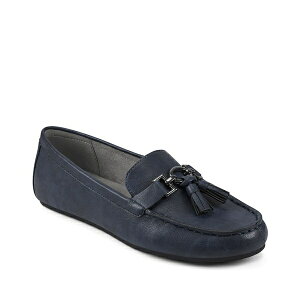 GA\[Y fB[X Xb|E[t@[ V[Y Women's Deanna Driving Style Loafers Navy Faux Leather