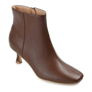 �W���[�j�[�R���N�V���� ���f�B�[�X �u�[�c �V���[�Y Women's Kelssa Square Toe Booties Brown