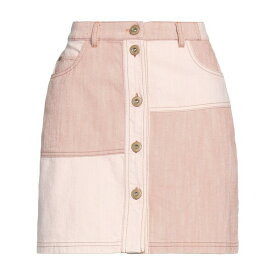 【送料無料】 セッソン レディース スカート ボトムス Denim skirts Light pink