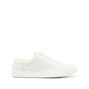 �J���y�[�� ���f�B�[�X �X�j�[�J�[ �V���[�Y Peu touring leather sneakers White