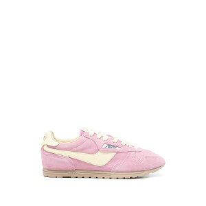 �I�[�g���[ ���f�B�[�X �X�j�[�J�[ �V���[�Y Windspin suede panelled sneakers Pink
