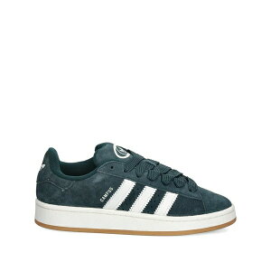 �A�f�B�_�X ���f�B�[�X �X�j�[�J�[ �V���[�Y Campus 00s three-stripe sneakers Green