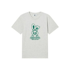 チョコレート レディース Tシャツ トップス Cotton t-shirt Grey