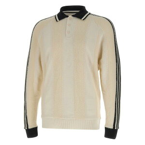�A�f�B�_�X �����Y �j�b�g&�Z�[�^�[ �A�E�^�[ Polo-neck stripe-detail sweater Neutrals