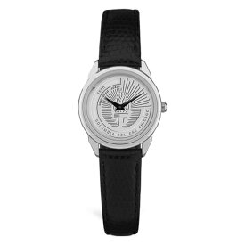 ジャーディン レディース 腕時計 アクセサリー Columbia Renegades Women's Medallion Leather Wristwatch Black