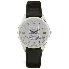 ジャーディン メンズ 腕時計 アクセサリー Yale Bulldogs Medallion Leather Wristwatch Silver/Black
