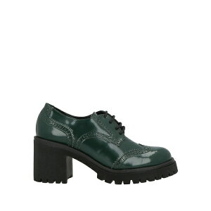 �y���������z �j���A���h�j�� ���f�B�[�X �I�b�N�X�t�H�[�h �V���[�Y Lace-up shoes Green