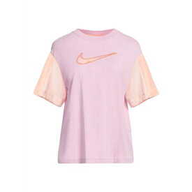 【送料無料】 ナイキ レディース Tシャツ トップス T-shirts Pink