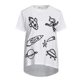 【送料無料】 メゾン コモン レディース Tシャツ トップス T-shirts White