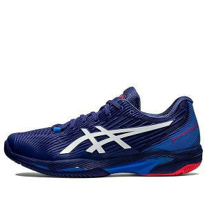 ASICS �A�V�b�N�X �����Y �X�j�[�J�[ �yASICS Solution Speed FF 2 'Dive Blue' 1041A182-401�z �T�C�Y US_6(24.0cm)