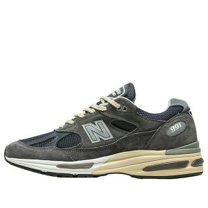 New Balance �j���[�o�����X �����Y �X�j�[�J�[ �yNew Balance 991 v2 Made in UK 'Grey Navy' U991GG2�z �T�C�Y US_9.5(27.5cm)