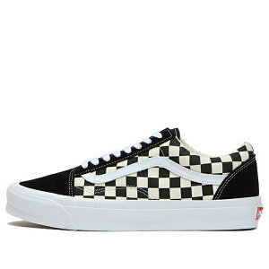 Vans �o���Y �����Y �X�j�[�J�[ �yVans OG Old Skool LX 'Checkerboard - Black' VN0A4P3X639�z �T�C�Y US_7.5(25.5cm)