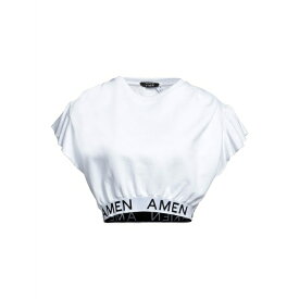 AMEN アーメン カットソー トップス レディース Tops White