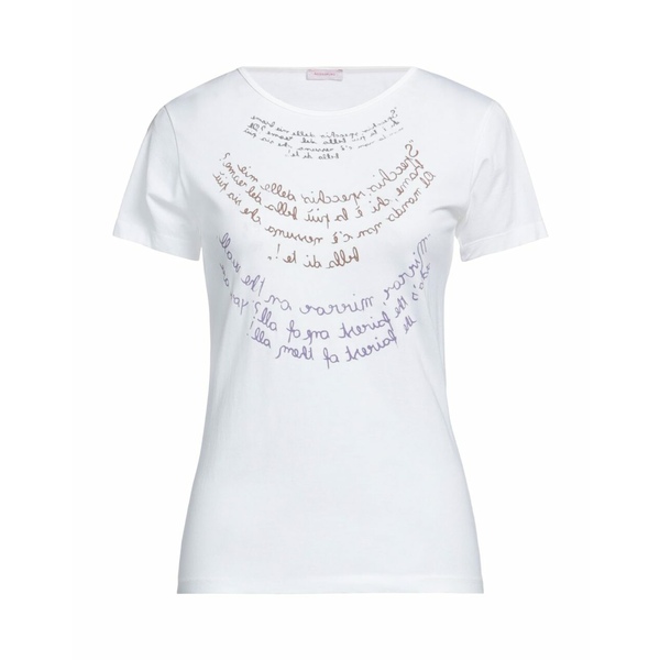 ROSSOPURO ロッソピューロ Tシャツ トップス レディース T-shirts White