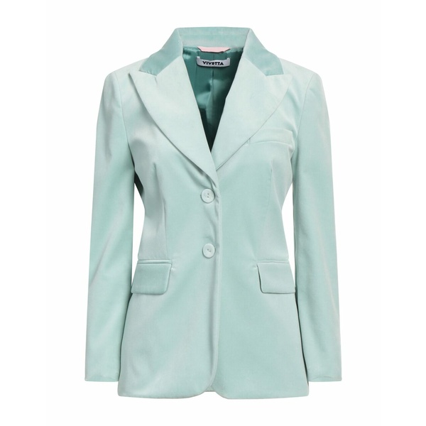 VIVETTA ヴィヴェッタ ジャケット＆ブルゾン アウター レディース Suit jackets Turquoise