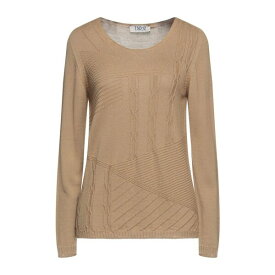 【送料無料】 ティーエスディ12 レディース ニット&セーター アウター Sweaters Camel