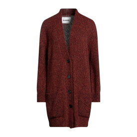 JIL SANDER+ ジルサンダー カーディガン アウター レディース Cardigans Brick red