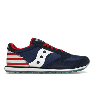 Saucony �T�b�J�j�[ �����Y �X�j�[�J�[ �ySaucony Jazz Low Pro Stars & Stripes�z �T�C�Y US_6.5(24.5cm) Navy/White