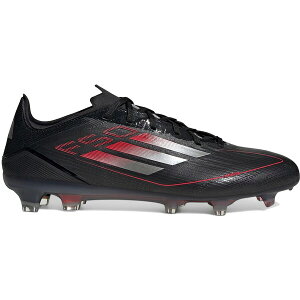 adidas �A�f�B�_�X �����Y �X�j�[�J�[ �yadidas F50 Pro FG Stealth Victory Pack�z �T�C�Y US_9.5(27.5cm) Core Black/Iron Metallic/Lucid Red