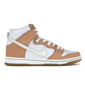 Nike iCL Y Xj[J[ yNike SB Dunk High Premier Win Some Lose Some (Special Box with Accessories)z TCY US_M_13 Vachetta Tan/White-Jersey Gold