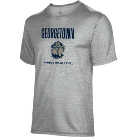 プロスフィア メンズ Tシャツ トップス Georgetown Hoyas Women's Track & Field Name Drop TShirt Gray