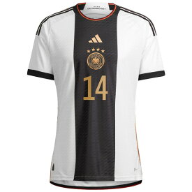アディダス メンズ ユニフォーム トップス Jamal Musiala Germany National Team adidas 2022/23 Home Authentic Jersey White