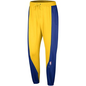 ナイキ メンズ カジュアルパンツ ボトムス Golden State Warriors Nike 2023/24 Authentic Showtime Pants Royal/Gold