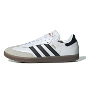 adidas �A�f�B�_�X �����Y �X�j�[�J�[ �T���o �yadidas Samba Indoor 'White Black Tan' IH6001�z �T�C�Y US_12.5(30.5cm)