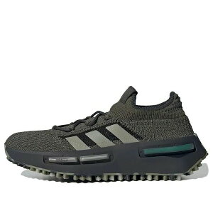 adidas �A�f�B�_�X �����Y �X�j�[�J�[ �yadidas originals NMD_S1 'Focus Olive Carbon' IE2075�z �T�C�Y US_5.5(23.5cm)