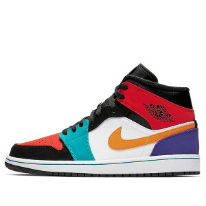 Jordan �W���[�_�� �����Y �X�j�[�J�[ �yAir Jordan 1 Mid 'Multi-Color' 554724-125�z �T�C�Y US_12(30.0cm)