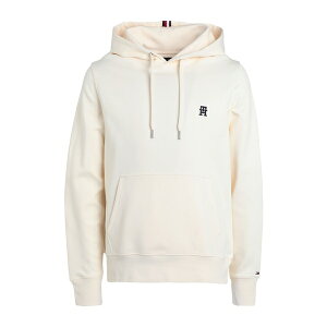【送料無料】 トミー ヒルフィガー メンズ パーカー・スウェットシャツ アウター Sweatshirts White