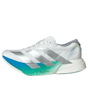 adidas �A�f�B�_�X ���f�B�[�X �X�j�[�J�[ �y(WMNS) adidas Adizero Adios Pro 4 'Crystal White Matte Silver Glory Green' JR6354�z �T�C�Y US_W_11.5