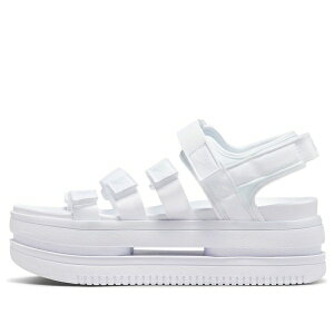 Nike �i�C�L ���f�B�[�X �X�j�[�J�[ �y(WMNS) Nike Icon Classic Sports White Sandals DH0223-100�z �T�C�Y US_9(26.0cm)