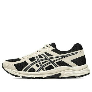 ASICS �A�V�b�N�X ���f�B�[�X �X�j�[�J�[ �y(WMNS) ASICS Gel-Contend 4 Sneakers 'Cream White Black' T8D9Q-008�z �T�C�Y US_6.5(23.5cm)