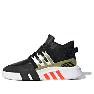 adidas �A�f�B�_�X ���f�B�[�X �X�j�[�J�[ �y(WMNS) adidas originals EQT Bask Adv V2 'Black Gold White' FW5348�z �T�C�Y US_5.5(22.5cm)
