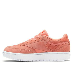 Reebok ���[�{�b�N ���f�B�[�X �X�j�[�J�[ �y(WMNS) Reebok Club C Double 'Twisted Coral' FZ0848�z �T�C�Y US_8(25.0cm)