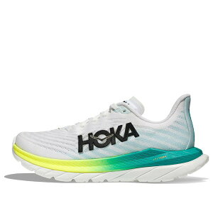 HOKA ONE ONE �z�J�I�l�I�l ���f�B�[�X �X�j�[�J�[ �y(WMNS) HOKA ONE ONE Mach 5 Wide 'White Blue Glass' 1136678-WBGL�z �T�C�Y US_5.5(22.5cm)