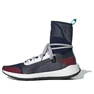 adidas �A�f�B�_�X ���f�B�[�X �X�j�[�J�[ �y(WMNS) adidas PULSEBOOST HD MID S. 'Grey Red' EE9460�z �T�C�Y US_5.5(22.5cm)
