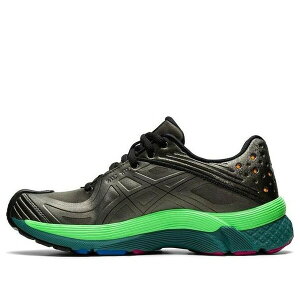 ASICS �A�V�b�N�X ���f�B�[�X �X�j�[�J�[ �y(WMNS) ASICS x Kiko Kostadinov Gel-Teserakt 'Black Green' 1202A003-021�z �T�C�Y US_8(25.0cm)