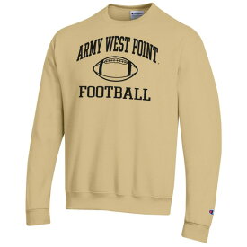 チャンピオン メンズ パーカー・スウェットシャツ アウター Army Black Knights Champion Football Icon Pullover Sweatshirt Gold