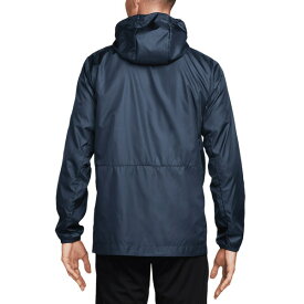 ナイキ メンズ ジャケット＆ブルゾン アウター USMNT Nike 2024 Academy Pro Performance Hoodie FullZip Rain Jacket Navy