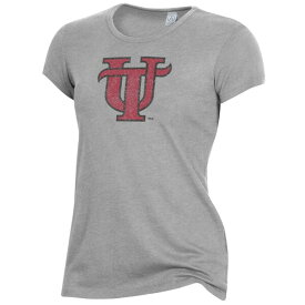 オルタナティヴ アパレル レディース Tシャツ トップス University of Tampa Spartans Alternative Apparel Women's Keepsake TShirt Gray