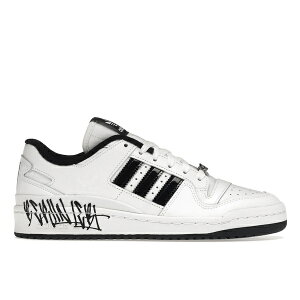 adidas �A�f�B�_�X �����Y �X�j�[�J�[ �yadidas Forum Low Capital Bra�z �T�C�Y US_9(27.0cm) White/Black
