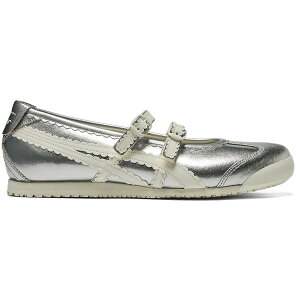 ASICS �A�V�b�N�X ���f�B�[�X �X�j�[�J�[ �yOnitsuka Tiger Mexico 66 TGRS Silver Cream�z �T�C�Y US_6(23.0cm) Silver/Cream