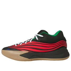 adidas �A�f�B�_�X �����Y �X�j�[�J�[ �yadidas Dame 10 'Black Pure Ruby' KI1625�z �T�C�Y US_12(30.0cm)