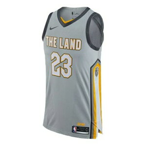 Nike iCL Y Xj[J[ yNike Nba Cleveland Cavaliers Lebron James City Edition Authentic Jersey Au Gray AH6048-007z TCY US_M_S