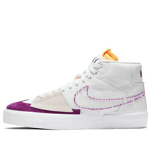 Nike �i�C�L �����Y �X�j�[�J�[ �yNike Zoom Blazer Mid Edge SB 'White Viotech' DA2189-100�z �T�C�Y US_12(30.0cm)