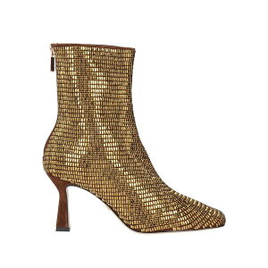 �y���������z ���[���N���X ���f�B�[�X �u�[�c �V���[�Y Ankle boots Gold